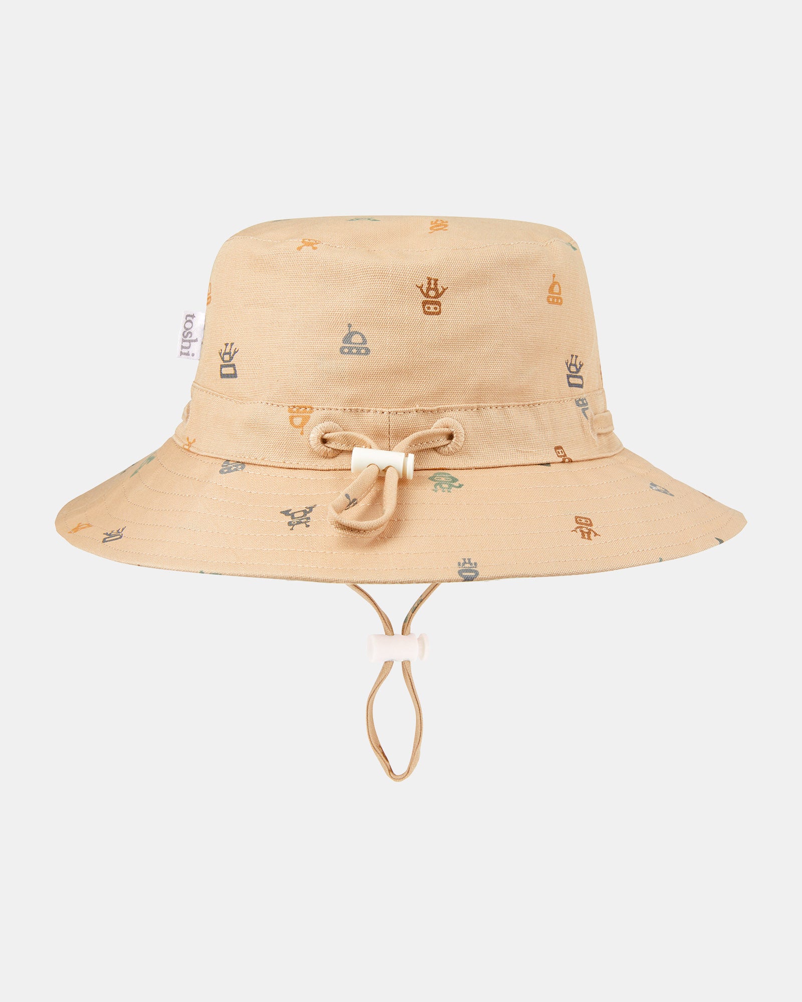 Toshi sunhat folk cyborg desert in beige