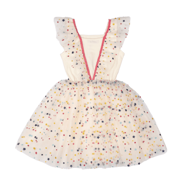 Rock Your Baby Christmas angel dress in cream