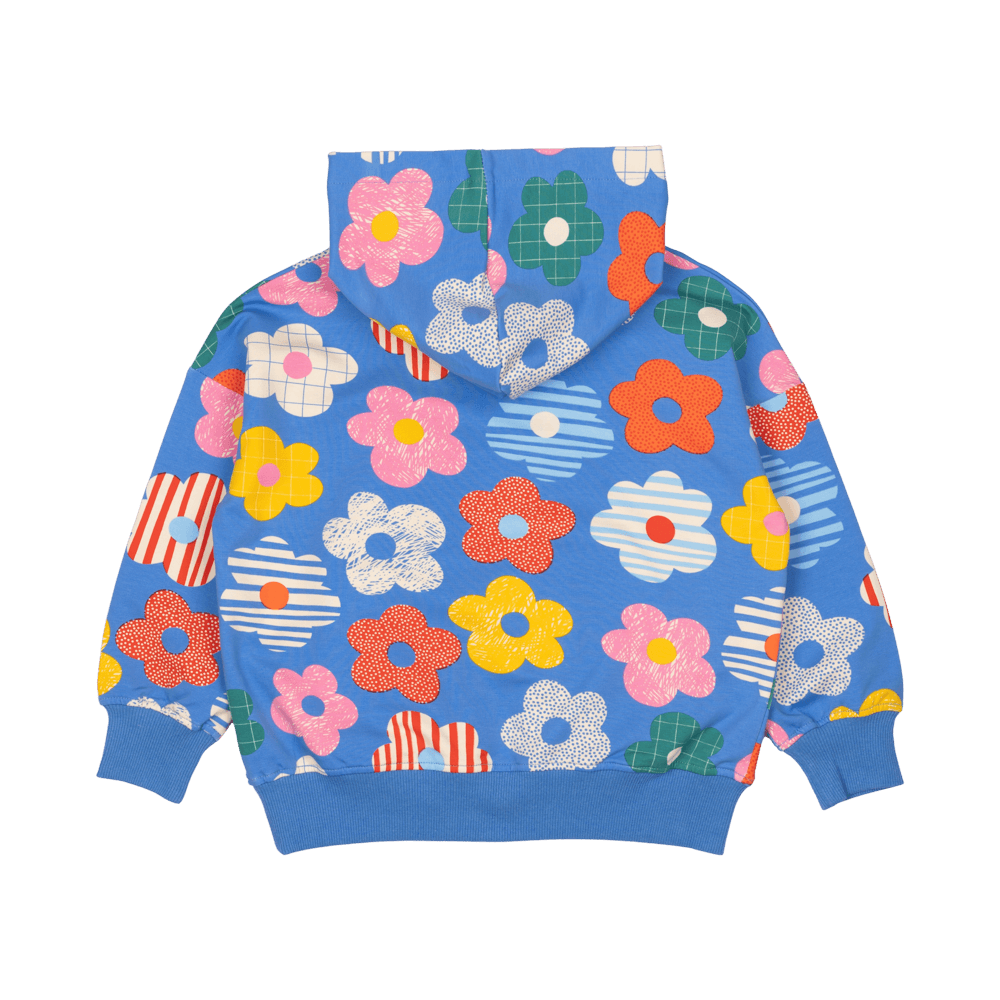 Rock Your Baby happy flowers hooded sweatshirt