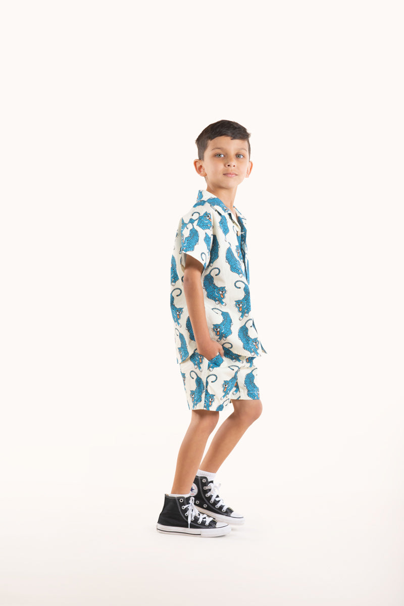 Rock your baby go tigers shirt in multi colours