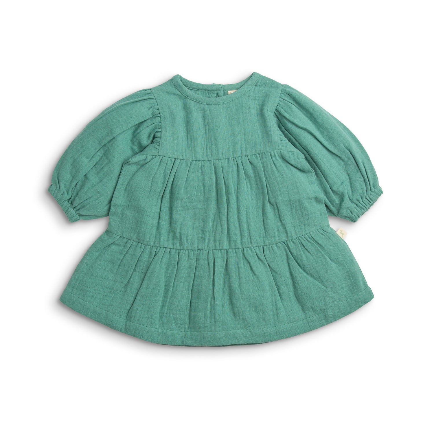 Tiny Twig layered dress in Jade