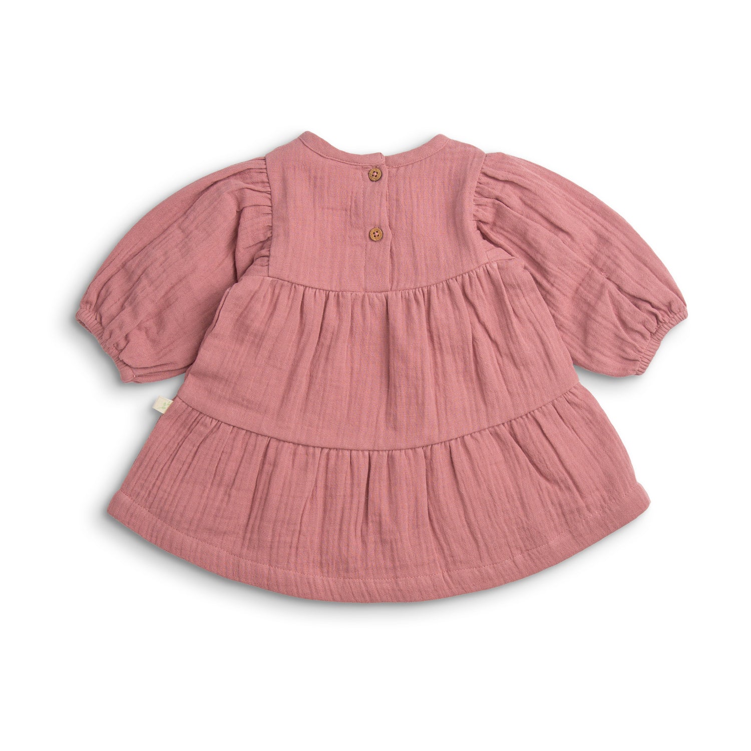 Tiny Twig layered dress in rose