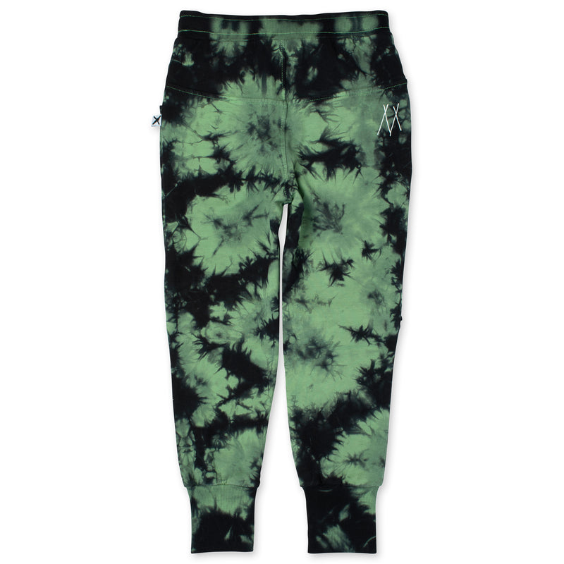 Minti Scattered Trackies with Hidden Knee in Lime Green