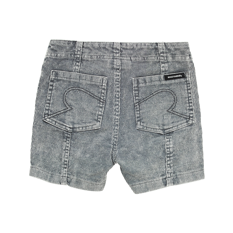 Rock Your Baby Corduroy Shorts washed charcoal