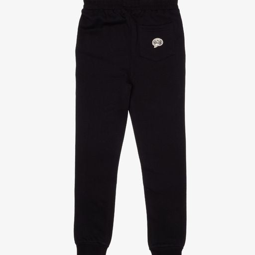 Band of Boys Joggers Black Fleece in Black