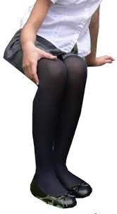 Sarah Borghi 70 Denier Tights black and navy