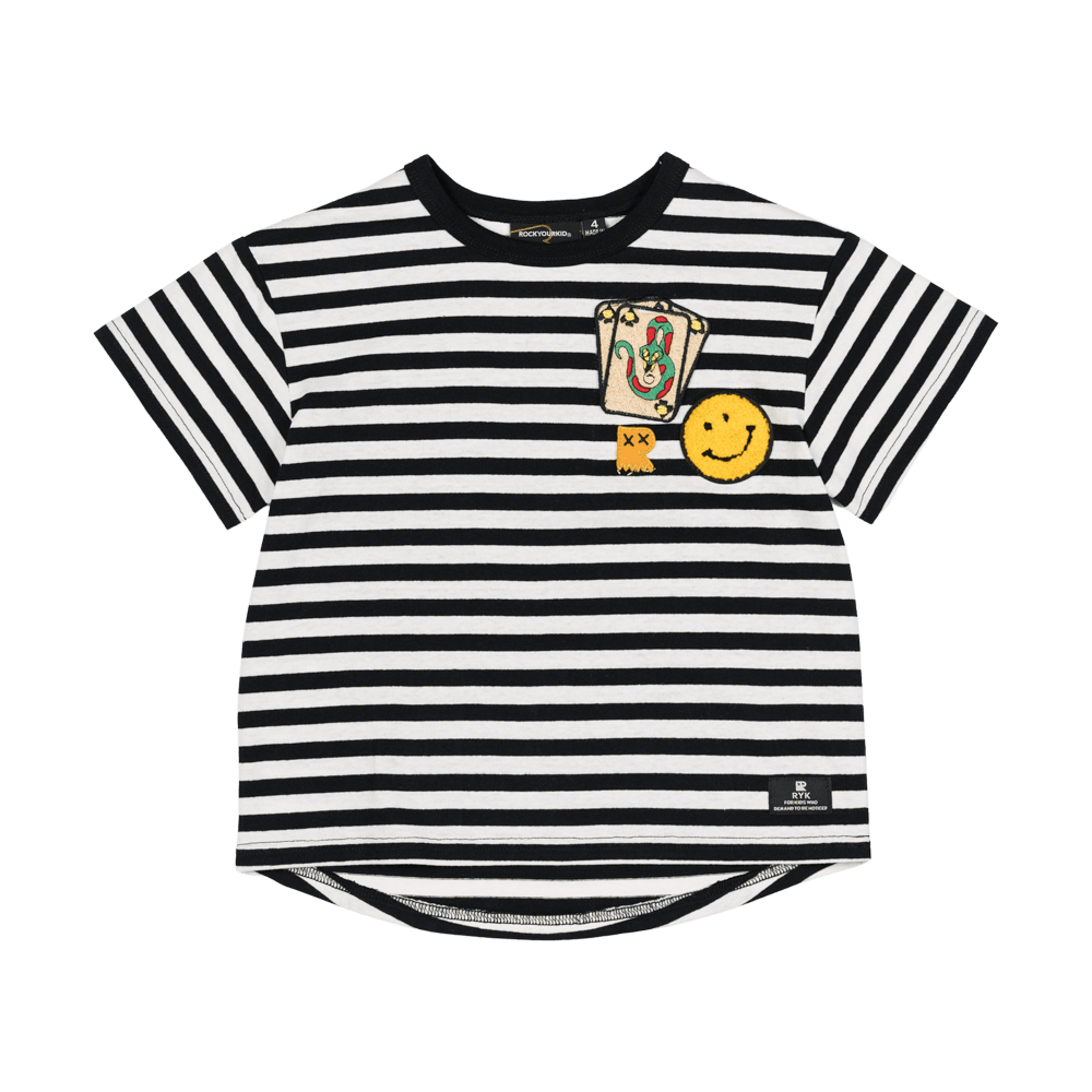 Rock your baby adder ss boxy fit t-shirt in multicolour