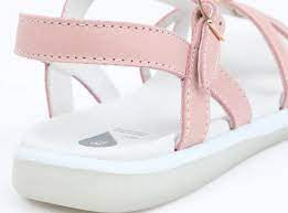 Bobux Kid+ Pixie Sandals Blush + Misty Gold