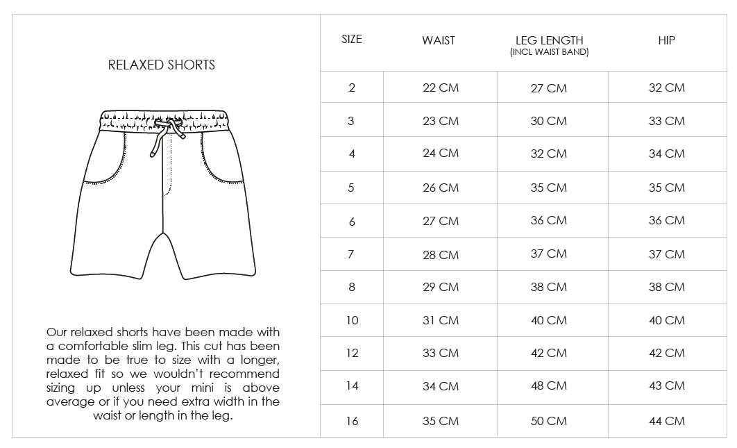 Band of Boys Seam Front Shorts in Black