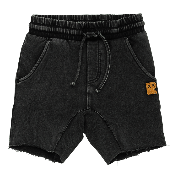 Rock Your Baby Black Wash Smash Shorts