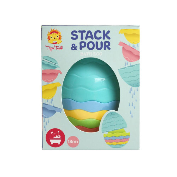 Tiger tribe stack and pour egg cup