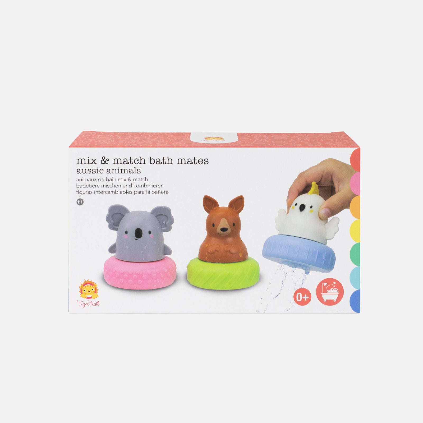 Tiger Tribe mix & match bath mates Aussie animals