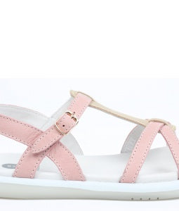 Bobux Kid+ Pixie Sandals Blush + Misty Gold