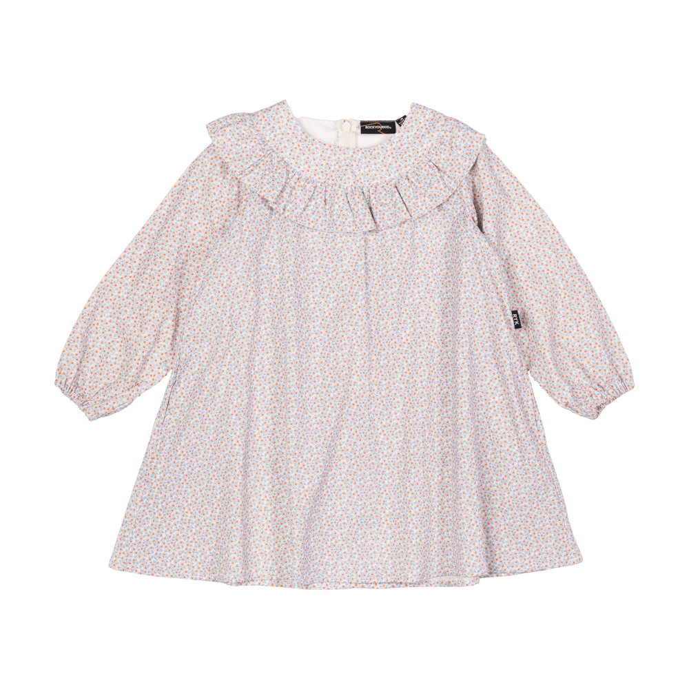 Rock your baby blue LS Ashley dress in blue