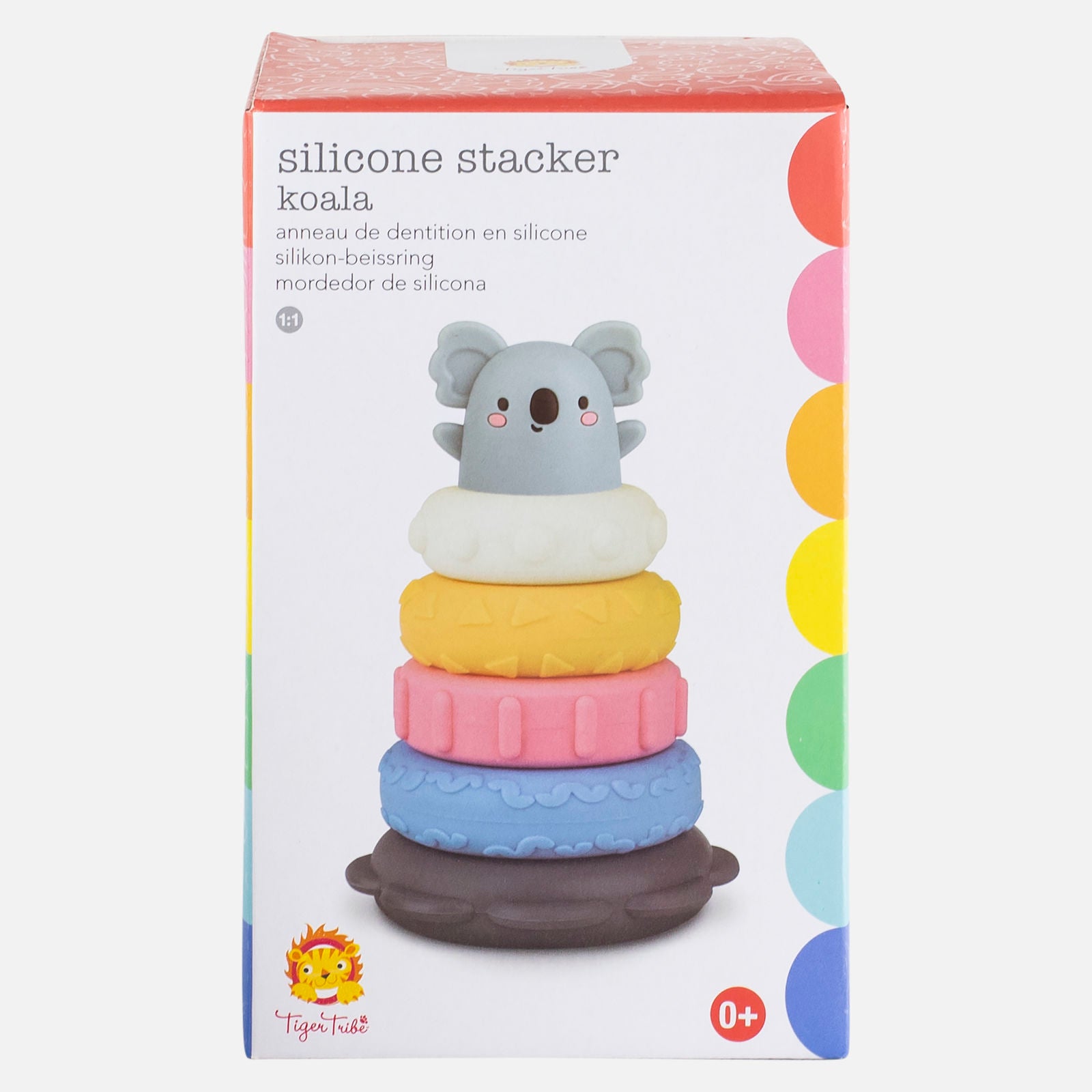 Tiger tribe silicone stacker koala