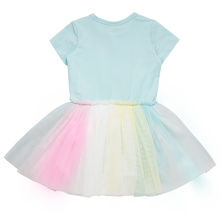 Rock Your Baby Unicorn Clouds Circus Dress