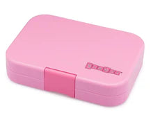 YumBox ORIGINAL Bento Lunch Box Unicorn Tray in Power Pink
