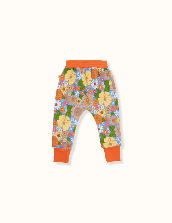 Goldie & Ace Zoe Floral Terry Sweatpants in Floral Multi