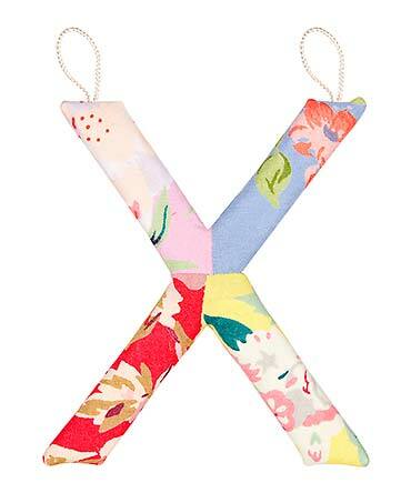 Toshi Alphabet Letters A - Z Rose in pink