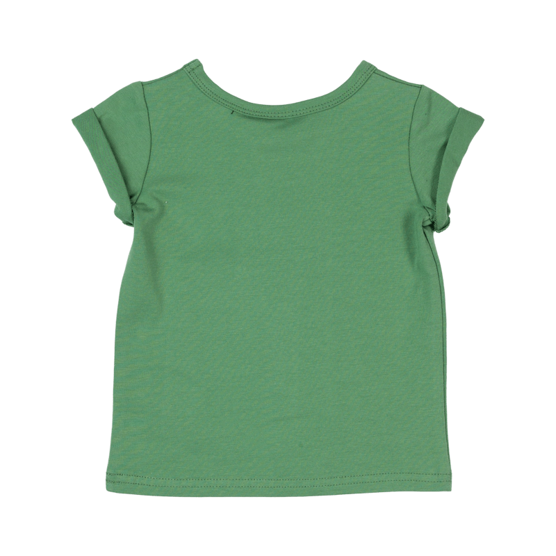 Rock your baby Peace on earth baby t-shirt in green
