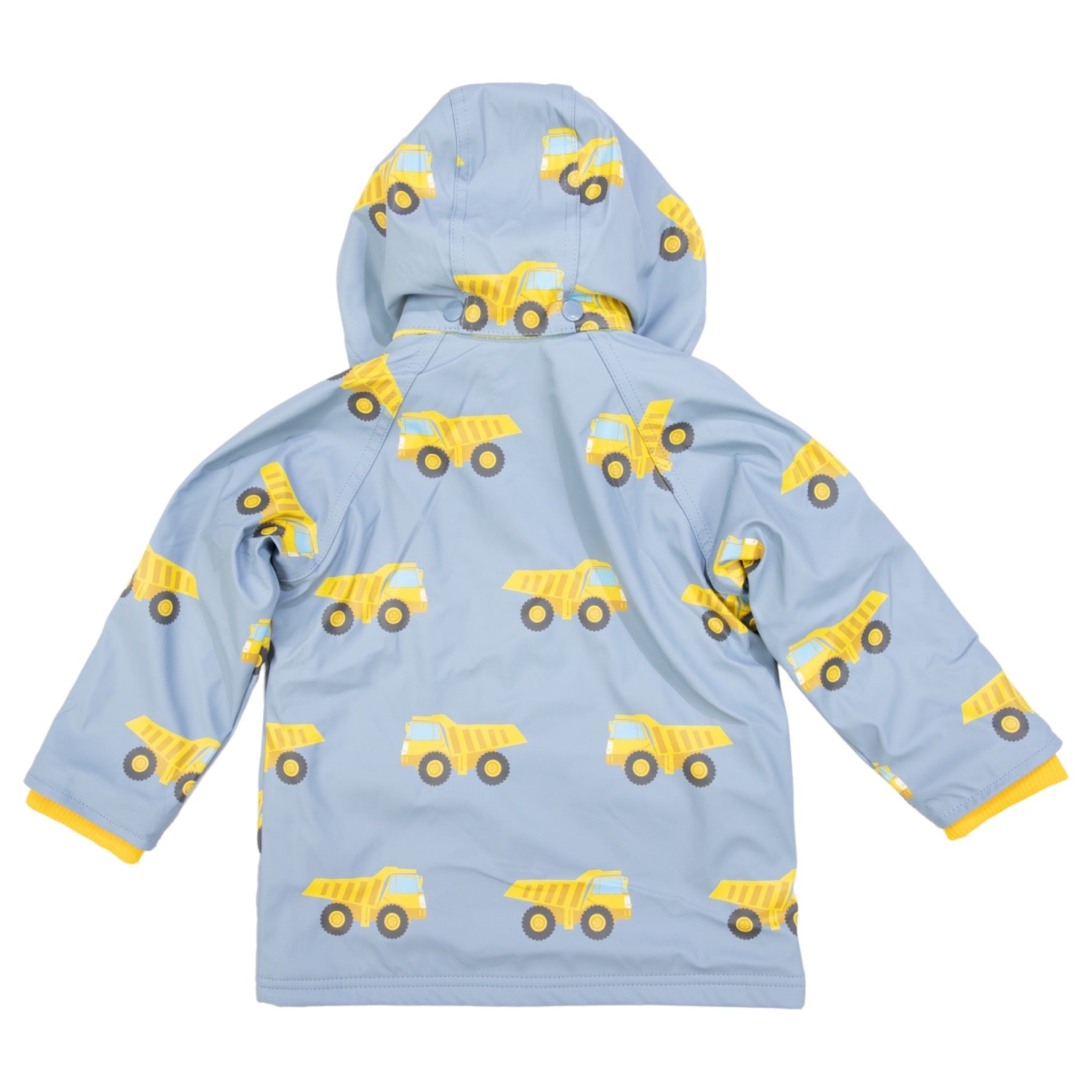 Korango truck raincoat polar fleece lined in light blue