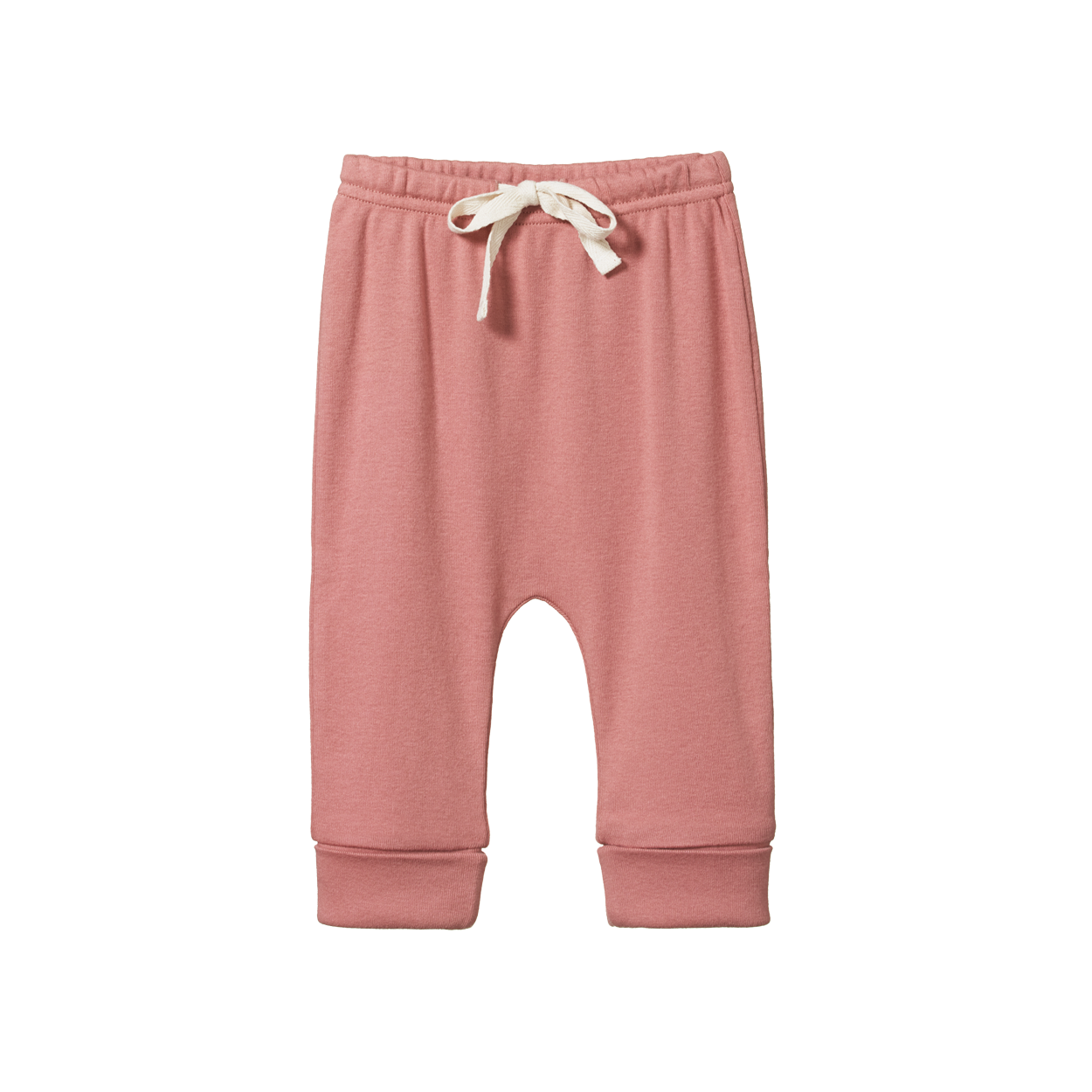 Nature Baby drawstring pant in cork