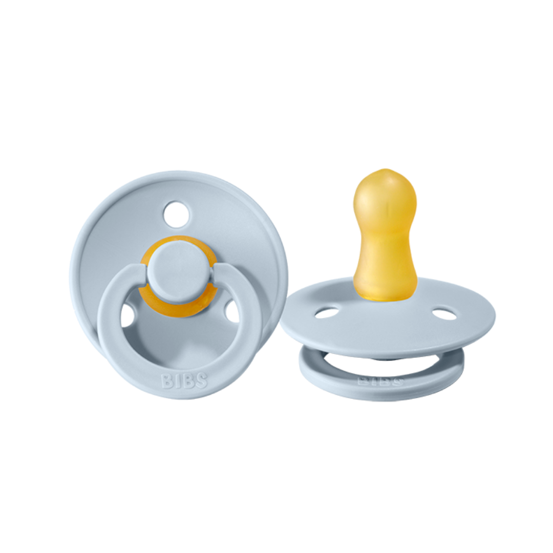 Bibs Dummies 2 Pack Baby Blue