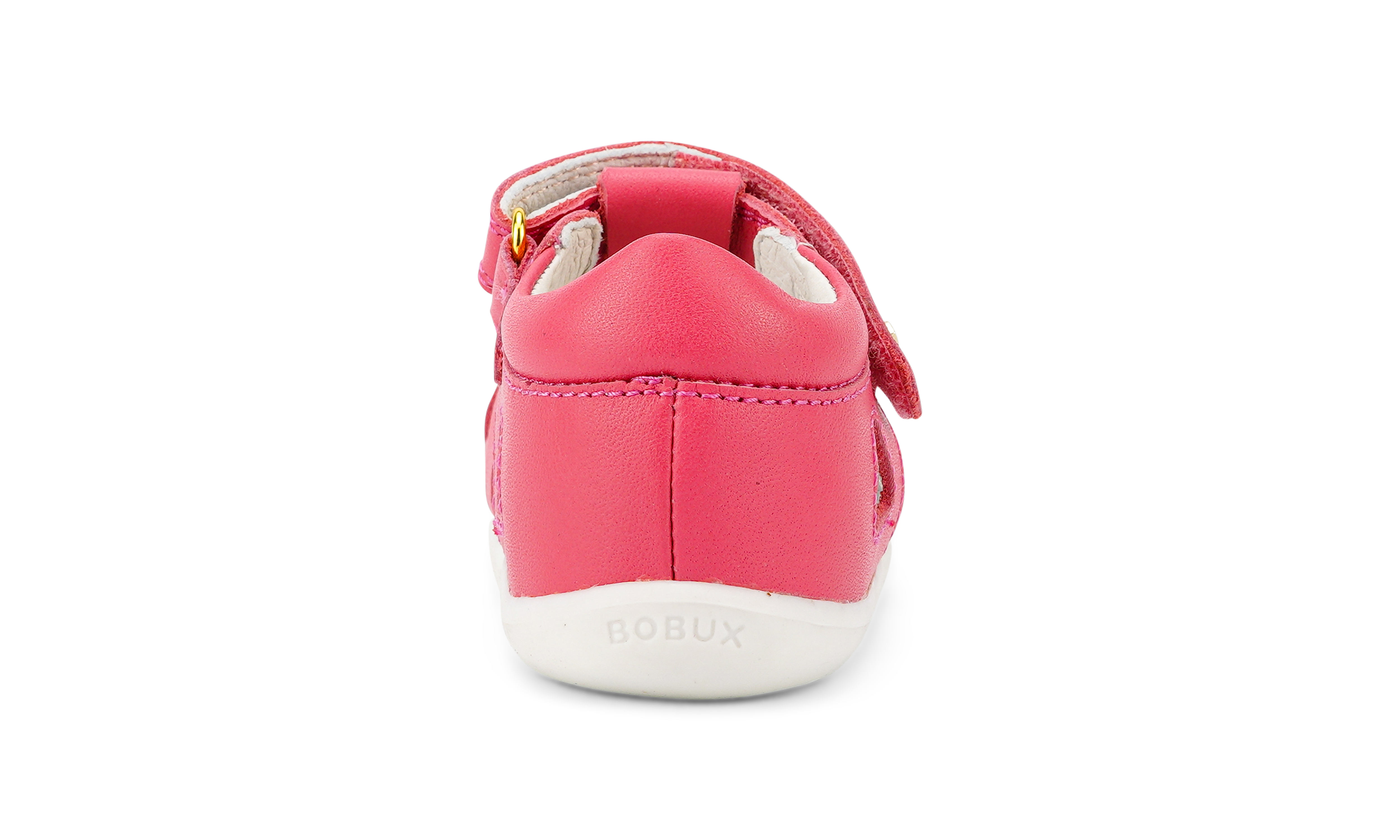 Bobux step up tropicana 11 sandal guava in pink