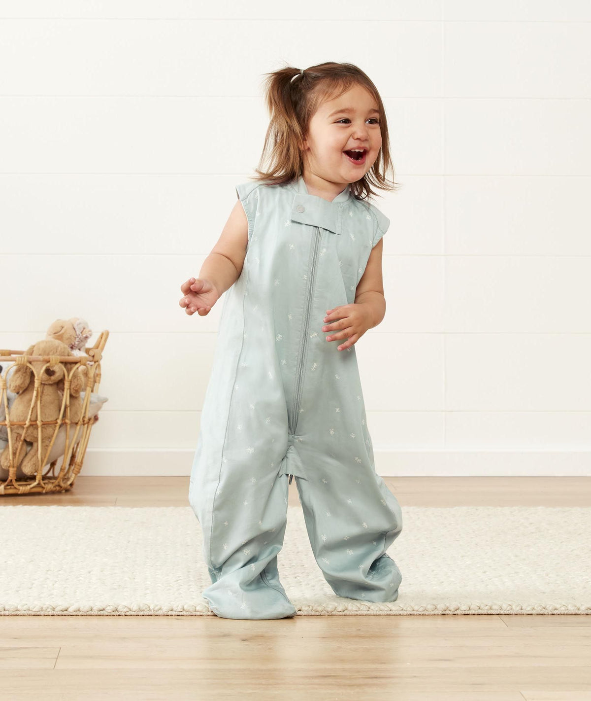 ErgoPouch Sleepsuit Bag 0.3 Tog Sage in green
