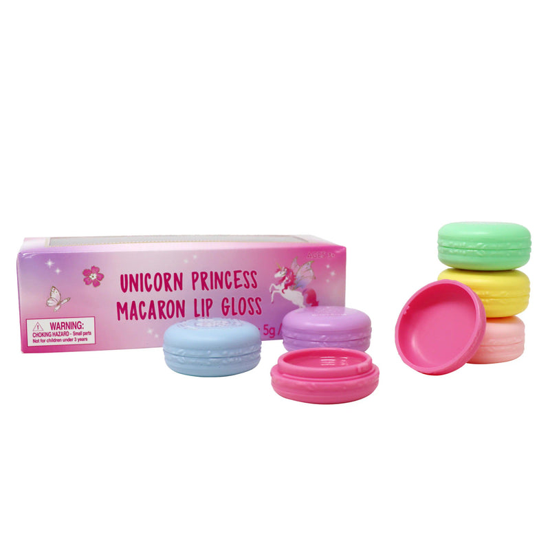 Pink Poppy Unicorn Princess Macaron Lip-Gloss