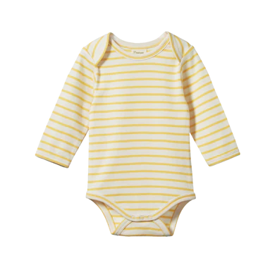 Nature Baby Bodysuit sunshine sailor stripe in yellow – Kids of Eltham