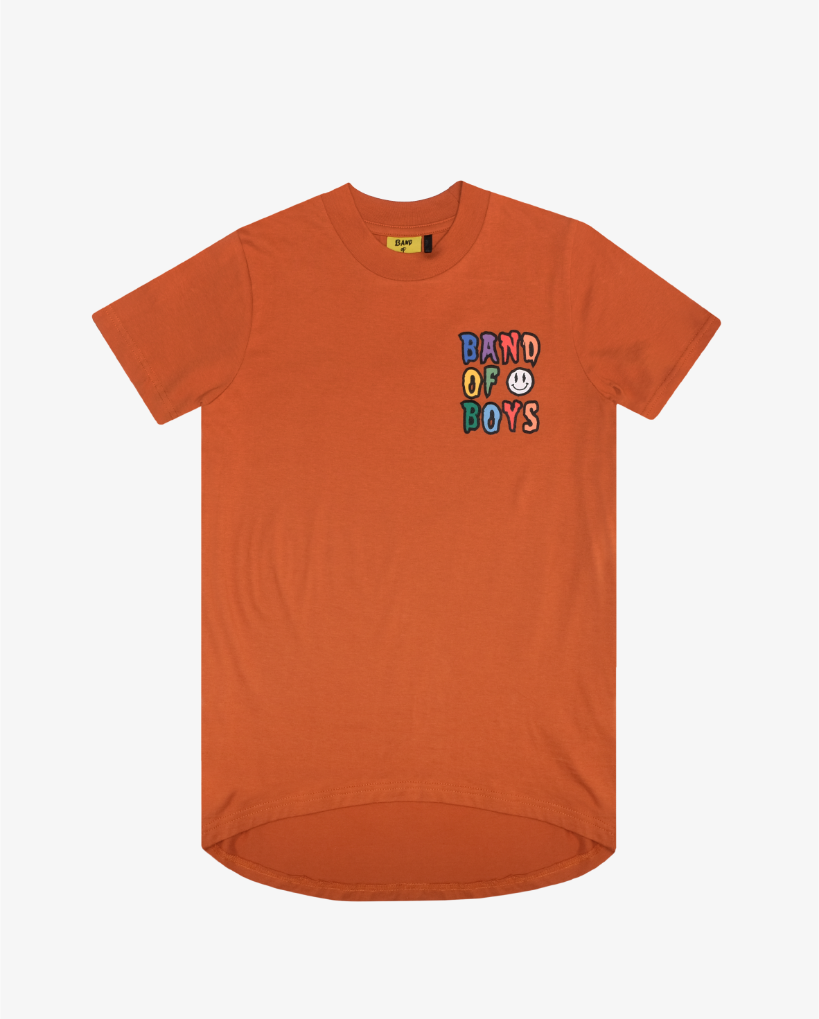 Band of Boys Rainbow Tee Rust in Brown