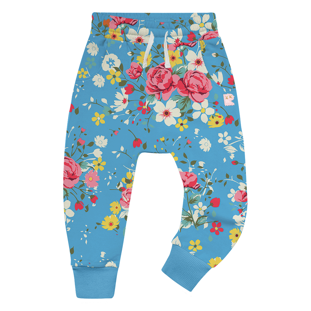 Rock Your Baby French Rose Trackpant in floral