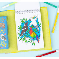 Tiger Tribe Aussie Animals Colouring set in multi colour