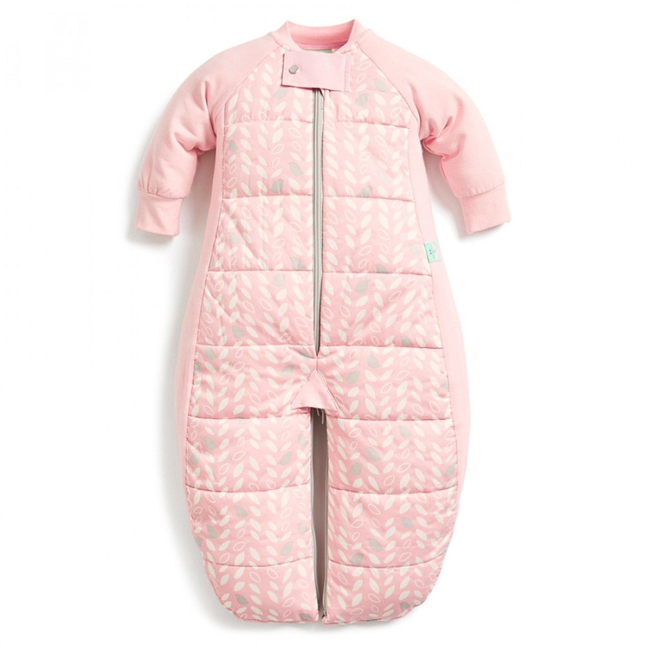 ErgoPouch 2.5 Tog Sleep Suit Bag Spring Leaves in pink