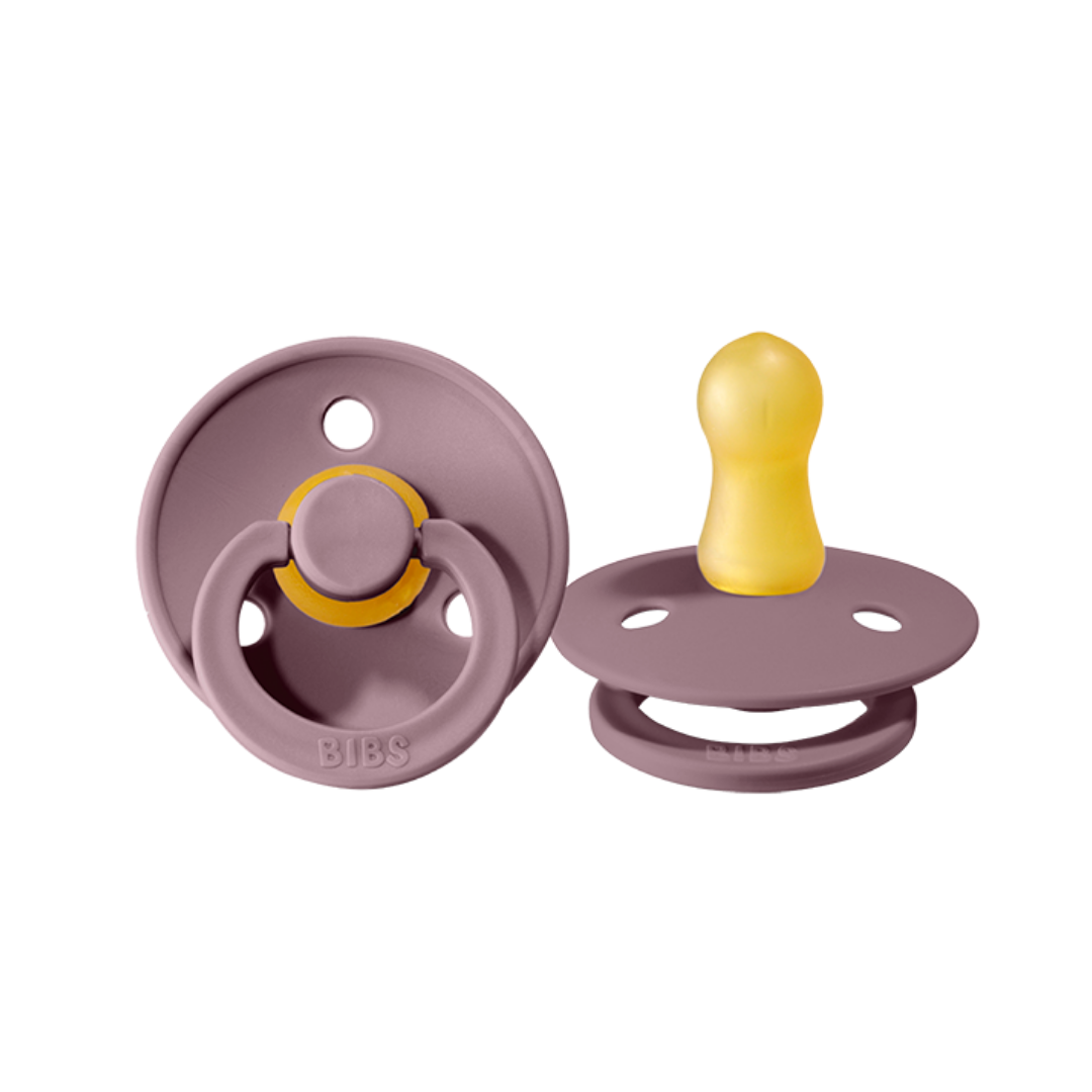Bibs Dummies 2 Pack Heather in purple