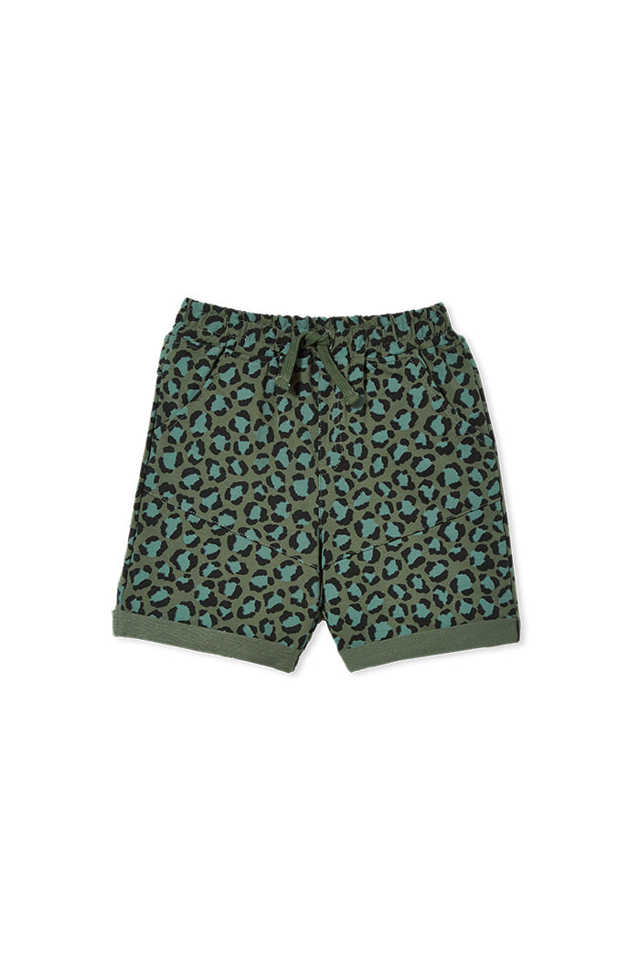 Milky animal shorts in green