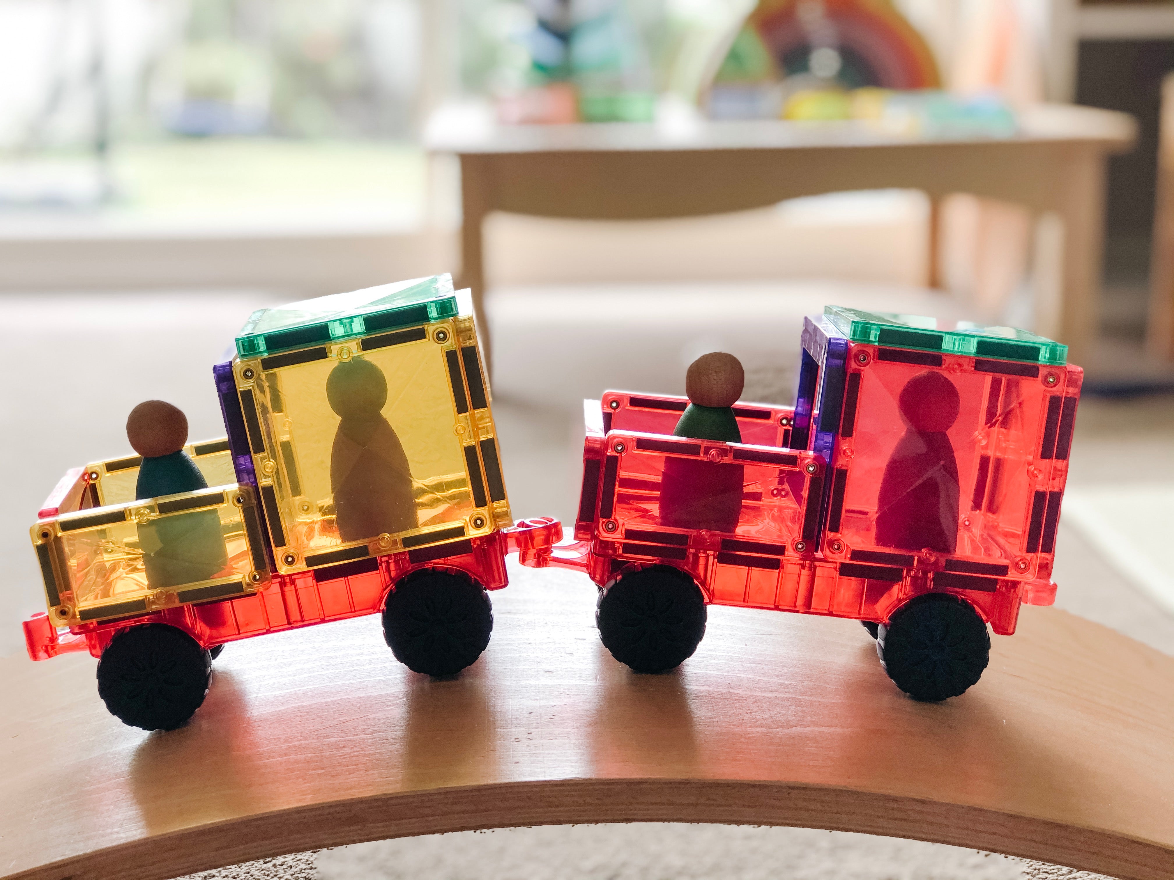 Connetix Tiles 24 Pc Rainbow Motion Pack