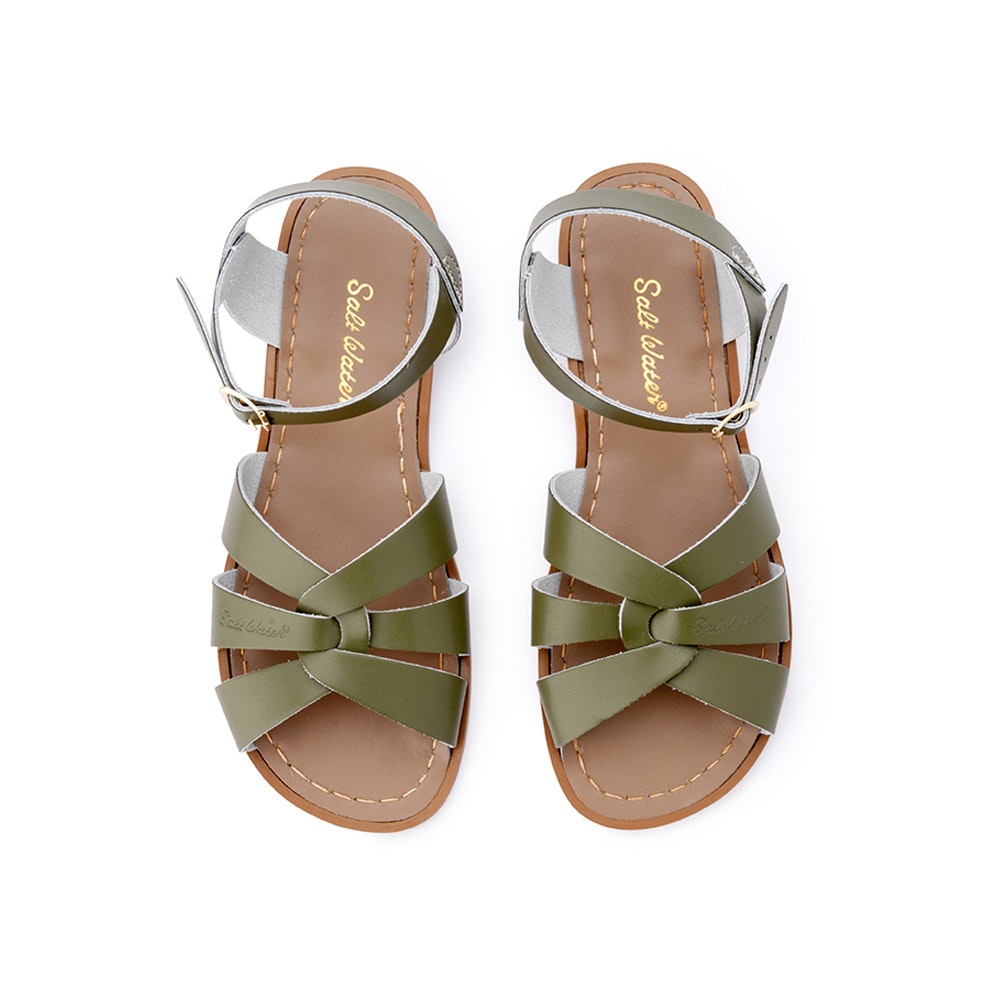 ladies-original-salt-water-sandals---olive-in-green