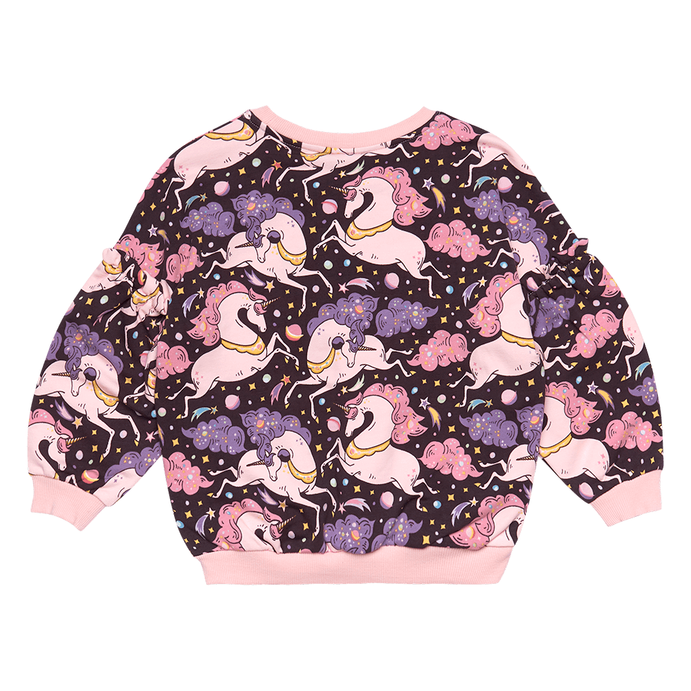 Rock Your Baby Cosmic Unicorn Sweatshirt