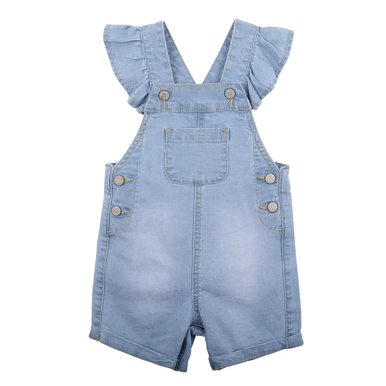Fox & Finch Denim Playsuit light indigo in blue