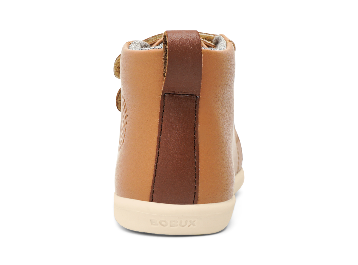 Bobux I-Walk Hi Court Boots caramel in brown