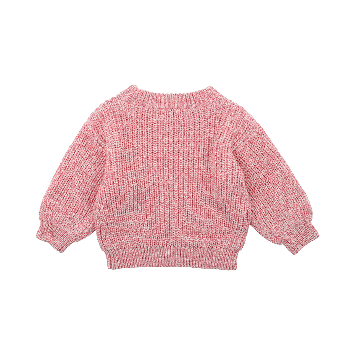 Bebe Esme rib jumper pink marle in pink