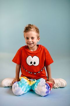 Rock Your Baby face  t-shirt in red