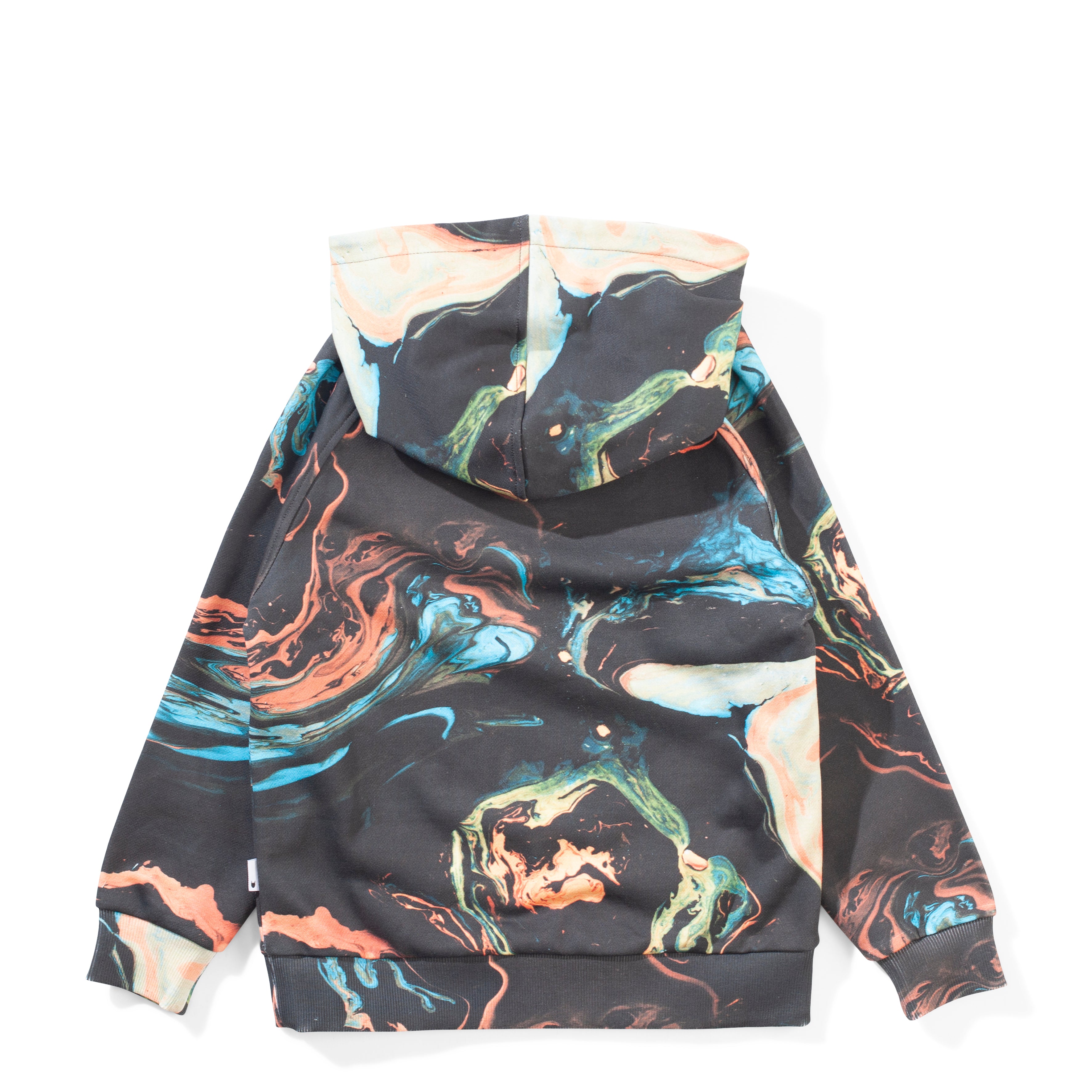 Munster Runner Hoody Paint Swirl in Multi