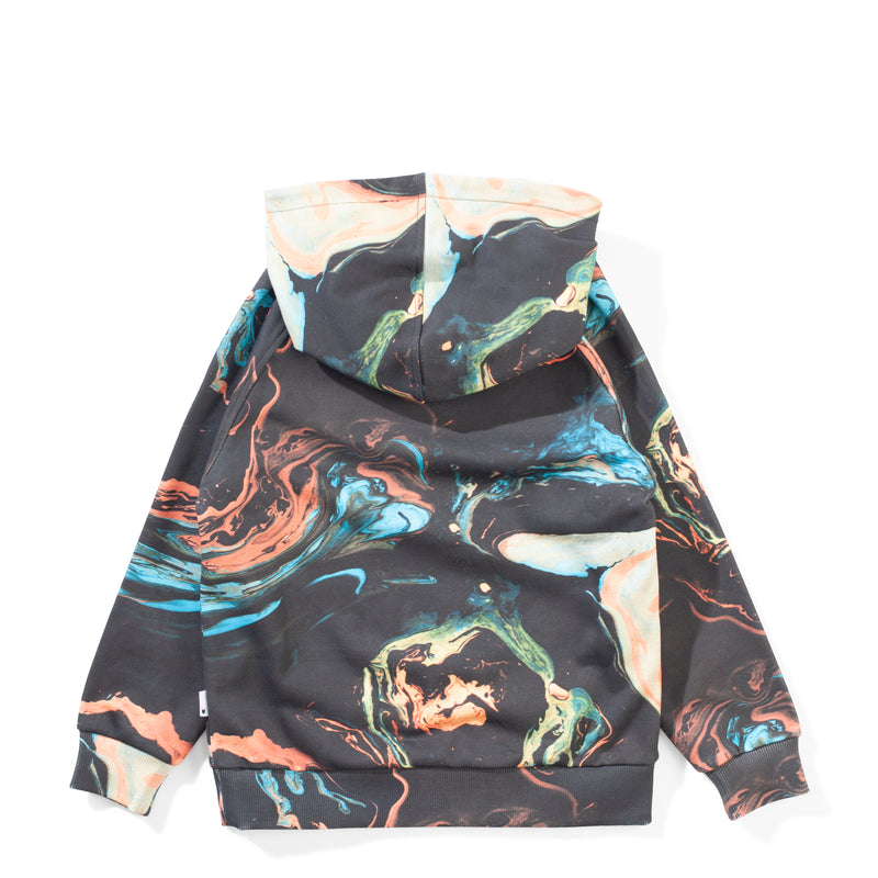 Munster Runner Hoody Paint Swirl in Multi