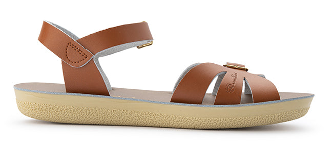 Salt Water Sandals Ladies Boardwalk Tan