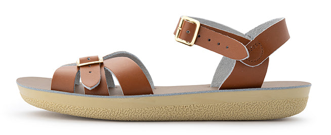 Salt Water Sandals Ladies Boardwalk Tan