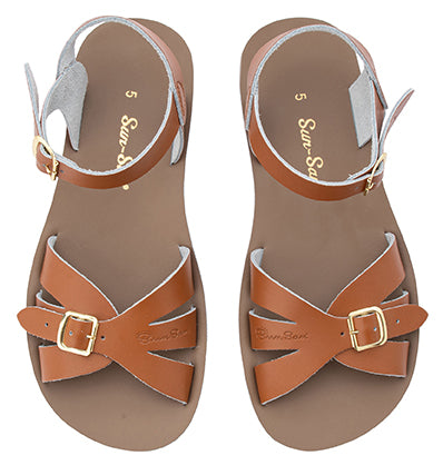 Salt Water Sandals Ladies Boardwalk Tan