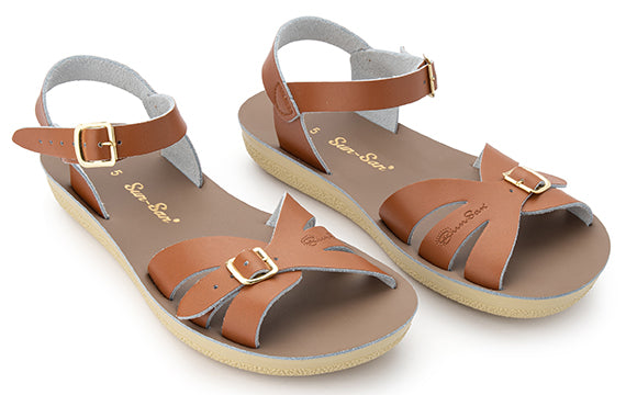 Salt Water Sandals Ladies Boardwalk Tan